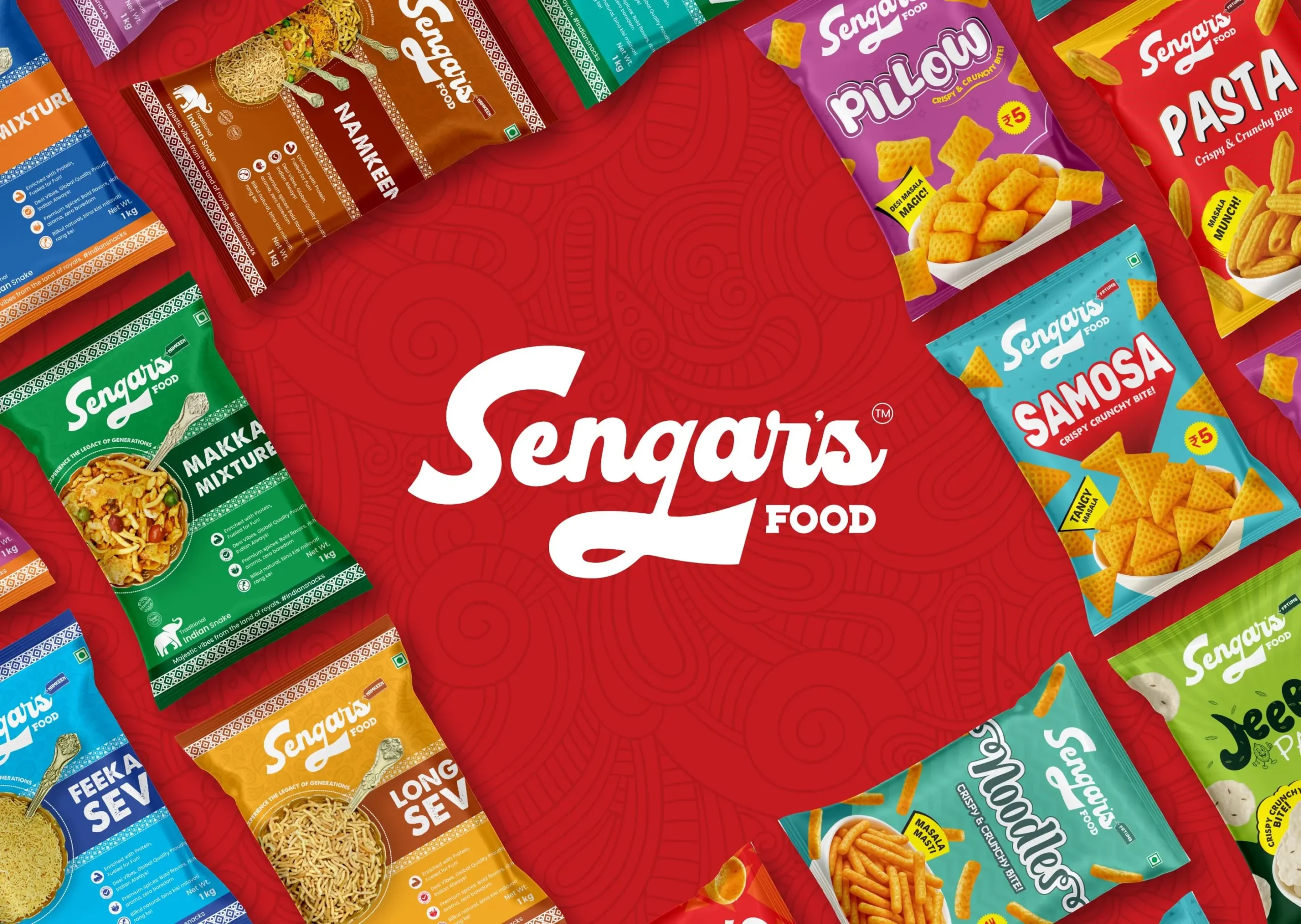 Sengar's Food Brand Identity Design