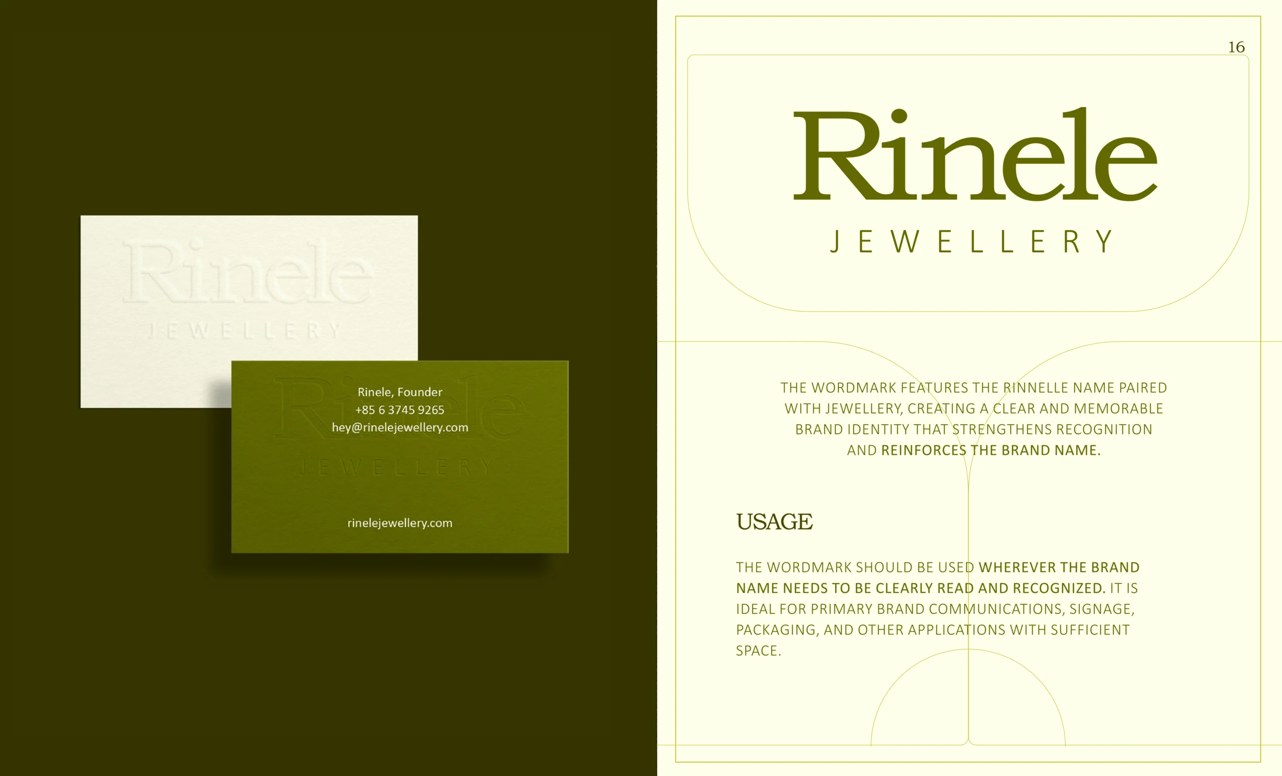 Rinele Brand Identity and Brand Strategy